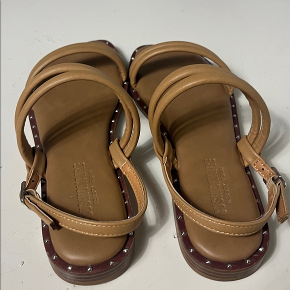 CushionAire Sz 7 Nude Strappy Memory Foam Sandal - Picture 5 of 5